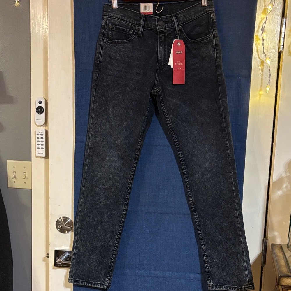 Levi's Men's Black Slim Jeans